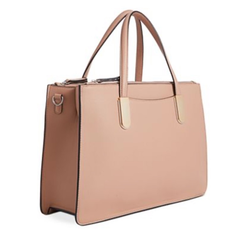 NWT Alfani Multi Zip Satchel - Picture 3 of 14